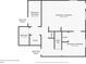 Basement floorplan with three finished basement areas and a bathroom at 4103 Devon Wood Ne Dr, Marietta, GA 30066