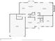 First floorplan with kitchen, living room, dining room, office, garage, and laundry at 4103 Devon Wood Ne Dr, Marietta, GA 30066