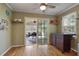 Sunny dining area with sliding glass doors and an eating nook at 434 Shepard Sw Dr, Marietta, GA 30064