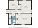 Second floor plan with bedroom dimensions at 539 Collingwood Dr, Decatur, GA 30032