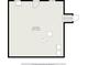 Basement floor plan with dimensions at 539 Collingwood Dr, Decatur, GA 30032