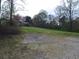 A view of the backyard with an unkempt lawn at 3915 Dahlonega Hwy, Cumming, GA 30028
