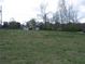 Expansive lot featuring lush greenery, a single-Gathering home, and a detached garage for ample parking and storage at 3915 Dahlonega Hwy, Cumming, GA 30028