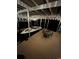 Spacious boat dock with a boat, seating area and string lights at 6160 Lake Lanier Heights Rd, Buford, GA 30518