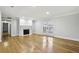 Living room with fireplace and french doors to the exterior at 4430 Tilly Mill Rd # 1304, Atlanta, GA 30360