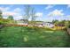 Large, fenced backyard showing a well-manicured lawn and the home's exterior at 294 Arnold Mill Rd, Woodstock, GA 30188