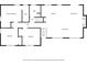 Detailed floor plan showcasing the layout of the primary and secondary bedrooms, kitchen, and living areas at 294 Arnold Mill Rd, Woodstock, GA 30188
