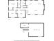 Two-story floor plan highlighting the layout of the first and second floors at 294 Arnold Mill Rd, Woodstock, GA 30188