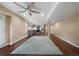 This finished basement has a kitchen and large space for entertaining at 3925 Orchard Se Rd, Smyrna, GA 30080