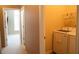 Practical laundry area with modern appliances conveniently located at 681 Nine Oaks Cir, Villa Rica, GA 30180