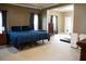 Spacious bedroom with neutral carpet, natural light, and room to exercise at 681 Nine Oaks Cir, Villa Rica, GA 30180