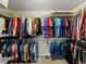 Walk-in closet with shelving providing plenty of storage space at 3227 Heritage Way, Buford, GA 30519