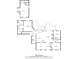 Floor plan featuring dimensions and square footage at 5660 Trout Creek Dr, Douglasville, GA 30135