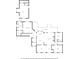 Layout of first and second floor with bedrooms, kitchen, and dining area at 5660 Trout Creek Dr, Douglasville, GA 30135