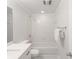 This bright bathroom features an updated sink and shower, for a clean and modern space at 710 Greystone Ne Park, Atlanta, GA 30306