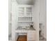 Built-in office nook with granite counters, drawers and cabinets at 710 Greystone Ne Park, Atlanta, GA 30306