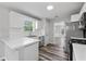 Kitchen with white countertops, stainless steel appliances, and lots of cabinet space at 3540 Owl Brow Ct, Cumming, GA 30028