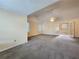 Spacious main bedroom with a ceiling fan, carpet, and natural light at 2875 Oak Meadow Dr, Snellville, GA 30078