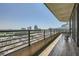 Enjoy relaxing on the spacious balcony with room for outdoor furniture and city views at 750 Park Ne Ave # 18S, Atlanta, GA 30326