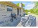 Charming outdoor patio with grill, ideal for entertaining in the backyard at 1955 Starr Sw Rd, Conyers, GA 30094