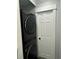 Convenient laundry area with washer and dryer at 695 Pine Shadows Dr, Dallas, GA 30157