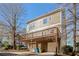 Exterior view of home with elevated deck and garage at 2165 Parkview Nw Run, Atlanta, GA 30318