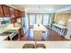 Modern kitchen featuring a large marble island, stainless steel appliances, and dark hardwood floors at 4621 Wehunt Commons Se Dr # 7, Smyrna, GA 30082