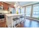 Charming kitchen featuring a large island and stainless steel appliances at 4621 Wehunt Commons Se Dr # 7, Smyrna, GA 30082