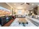 Open-concept living space with hardwood floors and seamless dining area at 4621 Wehunt Commons Se Dr # 7, Smyrna, GA 30082