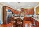 Well-equipped kitchen featuring granite countertops, stainless appliances, and a center island at 19 Lindley Nw Ave, Marietta, GA 30064