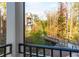 The property boasts a scenic walking bridge with wooded scenery at 220 Alcovy Terrace, Alpharetta, GA 30009