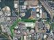 Aerial view of 914 Martin St NW with the Westside Beltline Segment 5 shown in green at 914 Martin Nw St, Atlanta, GA 30318