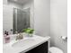 Well-lit bathroom with modern fixtures and stylish decor at 914 Martin Nw St, Atlanta, GA 30318