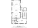 Open-concept floor plan featuring a living room, dining area, kitchen, butler's pantry and bedroom at 914 Martin Nw St, Atlanta, GA 30318