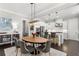 Open floor plan connects kitchen, dining and living spaces for easy modern living at 914 Martin Nw St, Atlanta, GA 30318