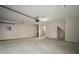 Oversized garage with a rear entrance and additional storage space at 612 Windcroft Nw Cir, Acworth, GA 30101