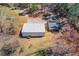 The garage and house can be seen from above in this lovely shot at 692 W Union Grove Cir, Auburn, GA 30011