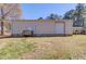 A view of the side and back of the industrial building, showing access doors at 692 W Union Grove Cir, Auburn, GA 30011