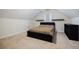 Cozy bedroom with vaulted ceilings and natural light at 717 Robinson Farms Dr, Marietta, GA 30068