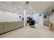 Cozy living room features a large sectional sofa, projector, television, and open space at 717 Robinson Farms Dr, Marietta, GA 30068
