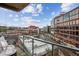 Relaxing exterior balcony view overlooking buildings and city streets at 1100 Howell Mill Nw Rd # 408, Atlanta, GA 30318