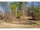 Backyard with border and wooded area, ideal for outdoor activities and relaxation at 1239 Bonshaw Trl, Marietta, GA 30064