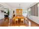 Traditional dining room with wooden table and chairs at 1239 Bonshaw Trl, Marietta, GA 30064