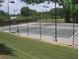 Well-maintained community tennis courts surrounded by lush greenery, providing a great recreational amenity for residents at 1239 Bonshaw Trl, Marietta, GA 30064