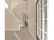 Inviting entryway featuring neutral paint, carpeted floors and stairs, and natural light at 709 Mountain Laurel Dr, Canton, GA 30114