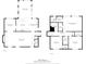 Combined first and second floor plans showing layout of the entire home at 1068 Gwens Sw Trl, Lilburn, GA 30047