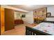 Spacious basement bedroom featuring neutral walls and floors plus two twin beds at 1486 Harbins Rd, Norcross, GA 30093