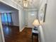 Foyer with hardwood floors, neutral paint, and access to other rooms at 5791 Warren Farm Sw Rd, Powder Springs, GA 30127