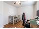 Small office with a table and chairs, providing a practical space for work or study within the home at 2189 Gordon Se Cir, Smyrna, GA 30080