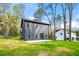 The large, private backyard offers plenty of room to relax and entertain, backing up to a lush green space at 2869 4Th Sw St, Atlanta, GA 30315